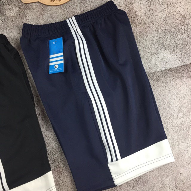 Quần thể thao nam quần đùi nam mùa hè 3 sọc cá tính | BigBuy360 - bigbuy360.vn