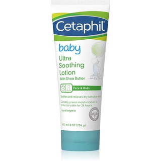 Sữa dưỡng thể, lotion Cetaphil Baby Ultra Soothing cao cấp từ Shea Butter cho bé 226 gram