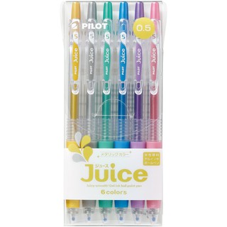 Set bút 6 màu pilot juice