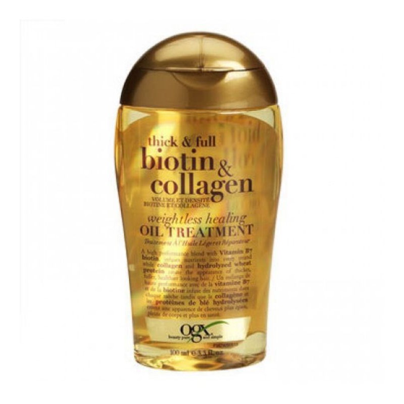 TINH DẦU DƯỠNG TÓC  OGX biotin & collagen oild streatment