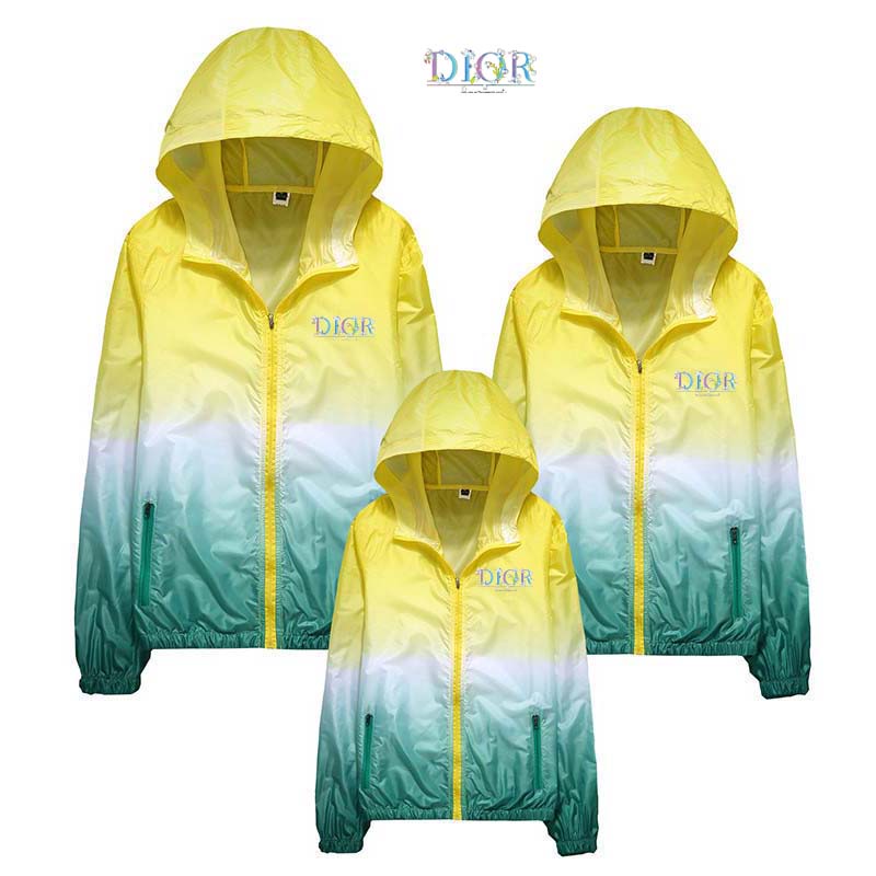 Áo khoác thể thao dior thoáng khí chống nắng nhanh khô thời trang mùa hè cho gia đình