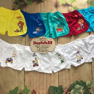 Combo tham khảo quần short cho bé trai 851k