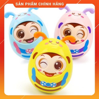 Đồ chơi lật đật đáng yêu cho bé, lật đật nhắm mở mắt, liếc