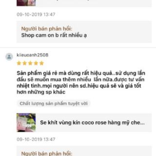 Bột phụ khoa se khít vùng kín coco rose