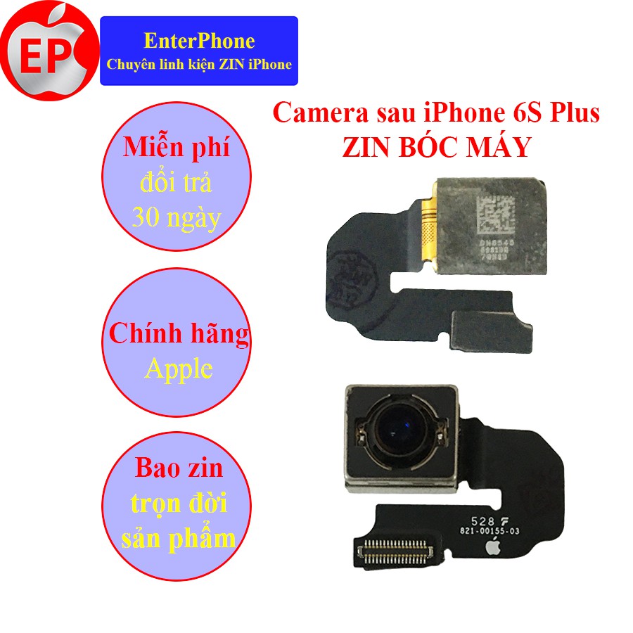 Camera sau iPhone 6S Plus ZIN BÓC MÁY chính hãng Apple