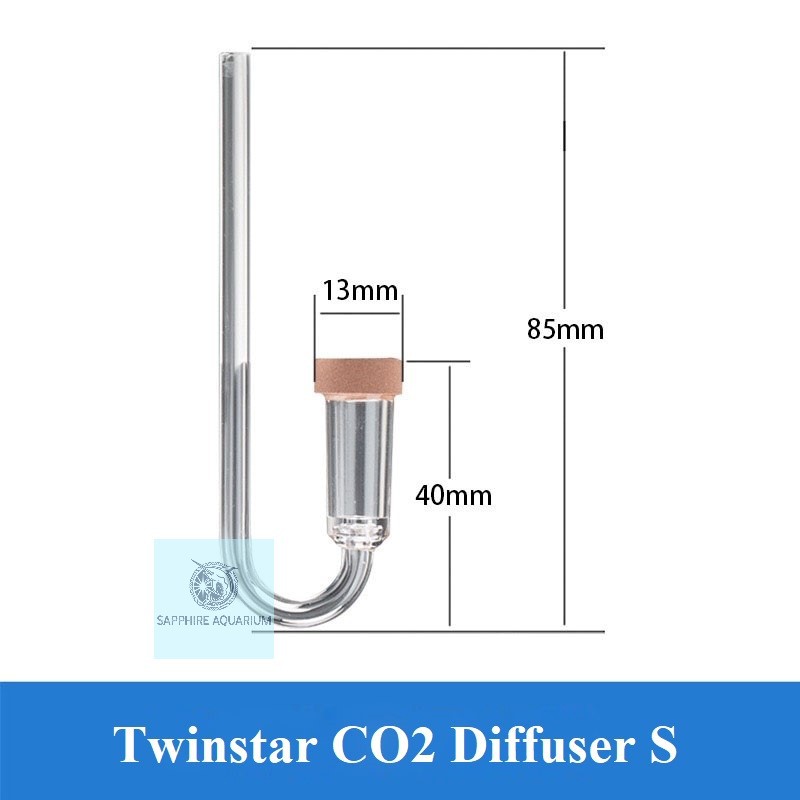 Sủi CO2 thủy sinh Twinstar CO2 Diffuser