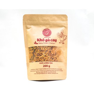 Khô gà cay Chà Bông Việt (túi giấy) 200g