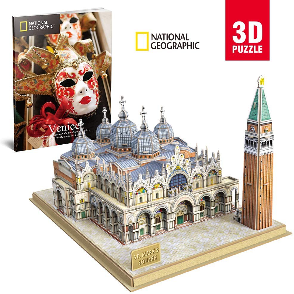 Mô hình giấy 3D CubicFun - Venice dòng National Geographic DS0980h CubicFunPaper