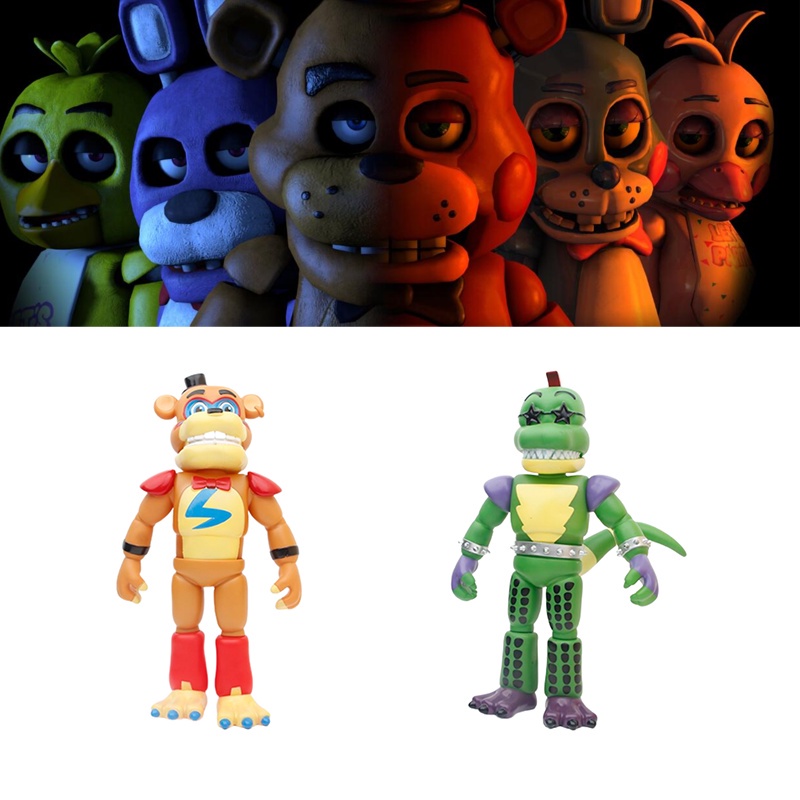 Sẵn Sàng Hàng!!! Mô Hình Nhân Vật Gấu Bonnie Freddy 35cm Trong Five Night At Freddy