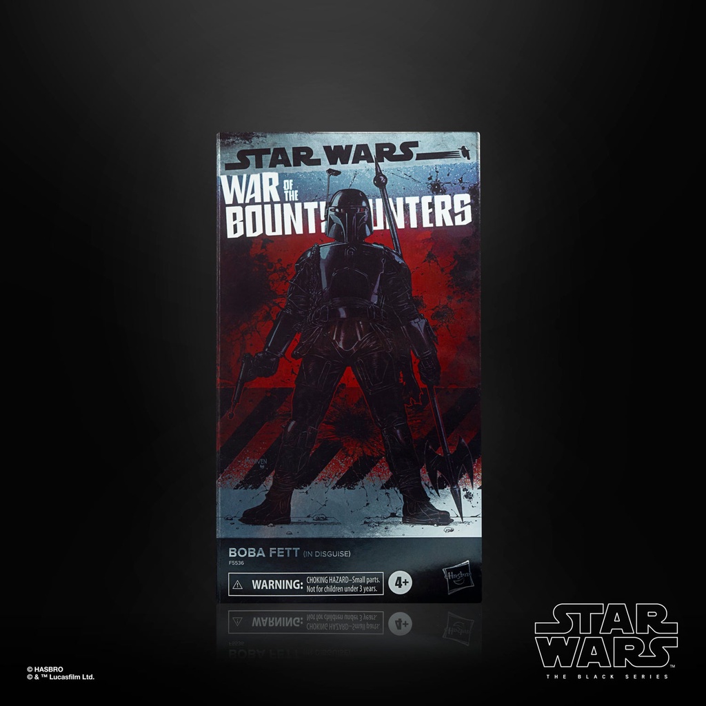 🌟Boba Fett 🌟Mô hình Hasbro◊Star Wars Black Series 6-inches◊War of the Bounty Hunters