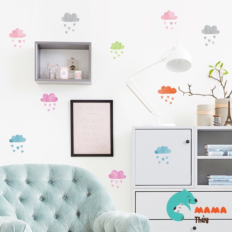 Decal Dán Tường Đám Mây Fx-B07