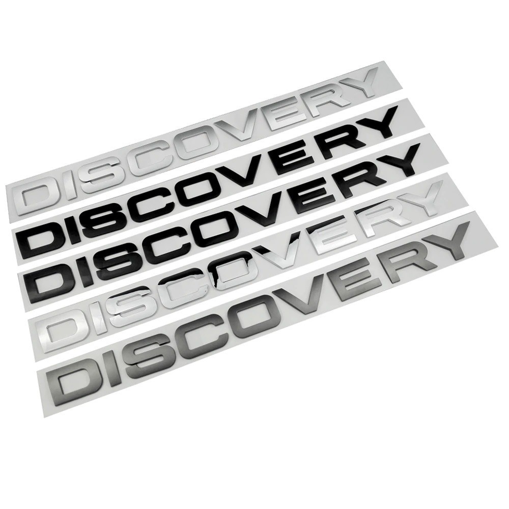 Tem Dán 3D Chữ DISCOVERY Cho Ô TÔ