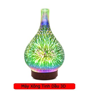 Máy Xông Tinh Dầu Hiệu Ứng 3D Sang Trọng Cao Cấp, Máy Khuếch Tán Tinh Dầu 3D Kết Hợp Phun Sương Đèn LED Biến Đổi Ảo Diệu