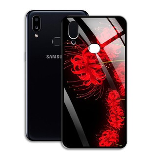 [FREESHIP ĐƠN 50K] Ốp Lưng Samsung Galaxy A10S - mặt Kính Cường Lực - 03080 7885 HOABINGAN15