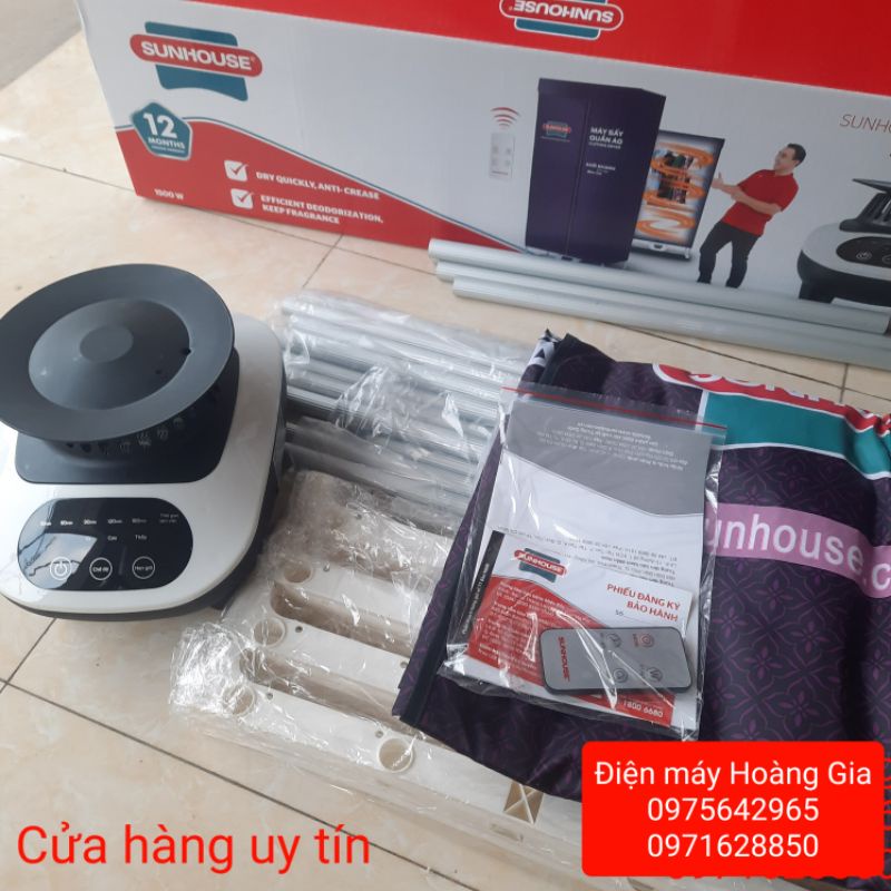 Tủ sấy quần áo Sunhouse SH2707 Cao Cấp. Bảo hành chính hãng.