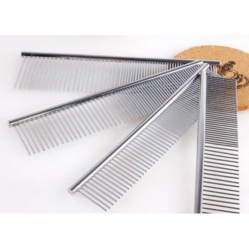 [Mã PET50K giảm Giảm 10% - Tối đa 50K đơn từ 250K] Lược chải lông chó mèo size đại chất liệu inox