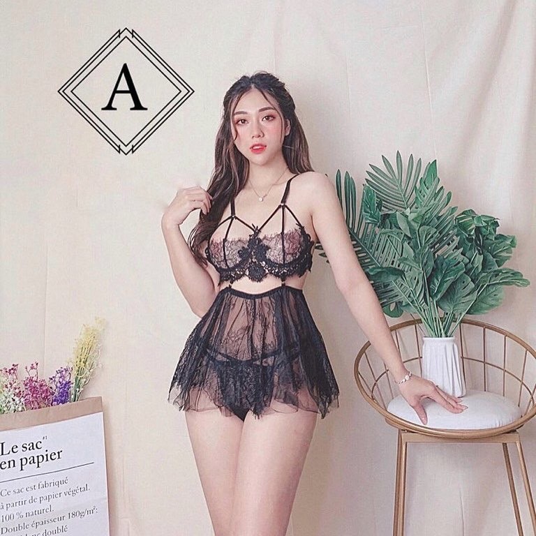 Váy ngủ ren sexy đồ ngủ cosplay xuyên thấu siêu gợi cảm | BigBuy360 - bigbuy360.vn