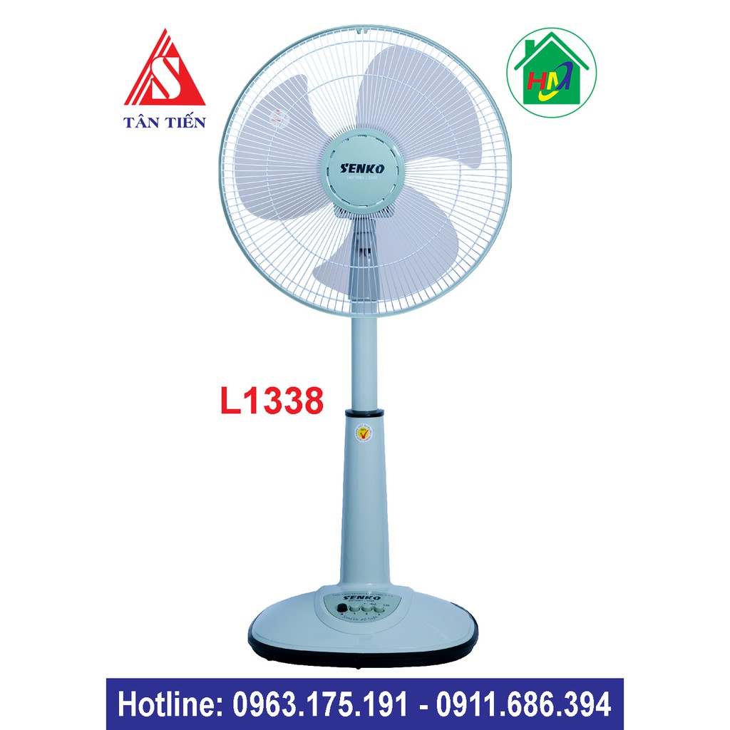 [Mã ELMS5 giảm 7% đơn 300K] Quạt Lửng (Lỡ) Senko L1338 Cao Cấp | BigBuy360 - bigbuy360.vn