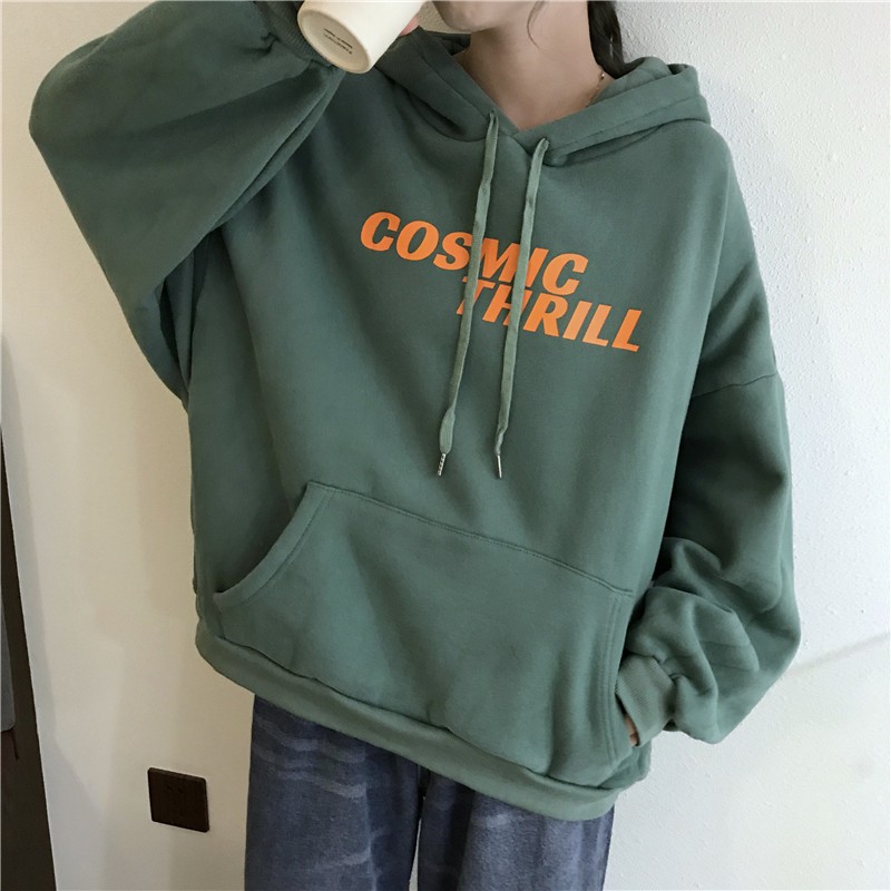[CÓ BIGSIZE] Áo Hoodie Cosmic Nỉ Bông Ulzzang Dáng Rộng Cho Nữ - Liti shop