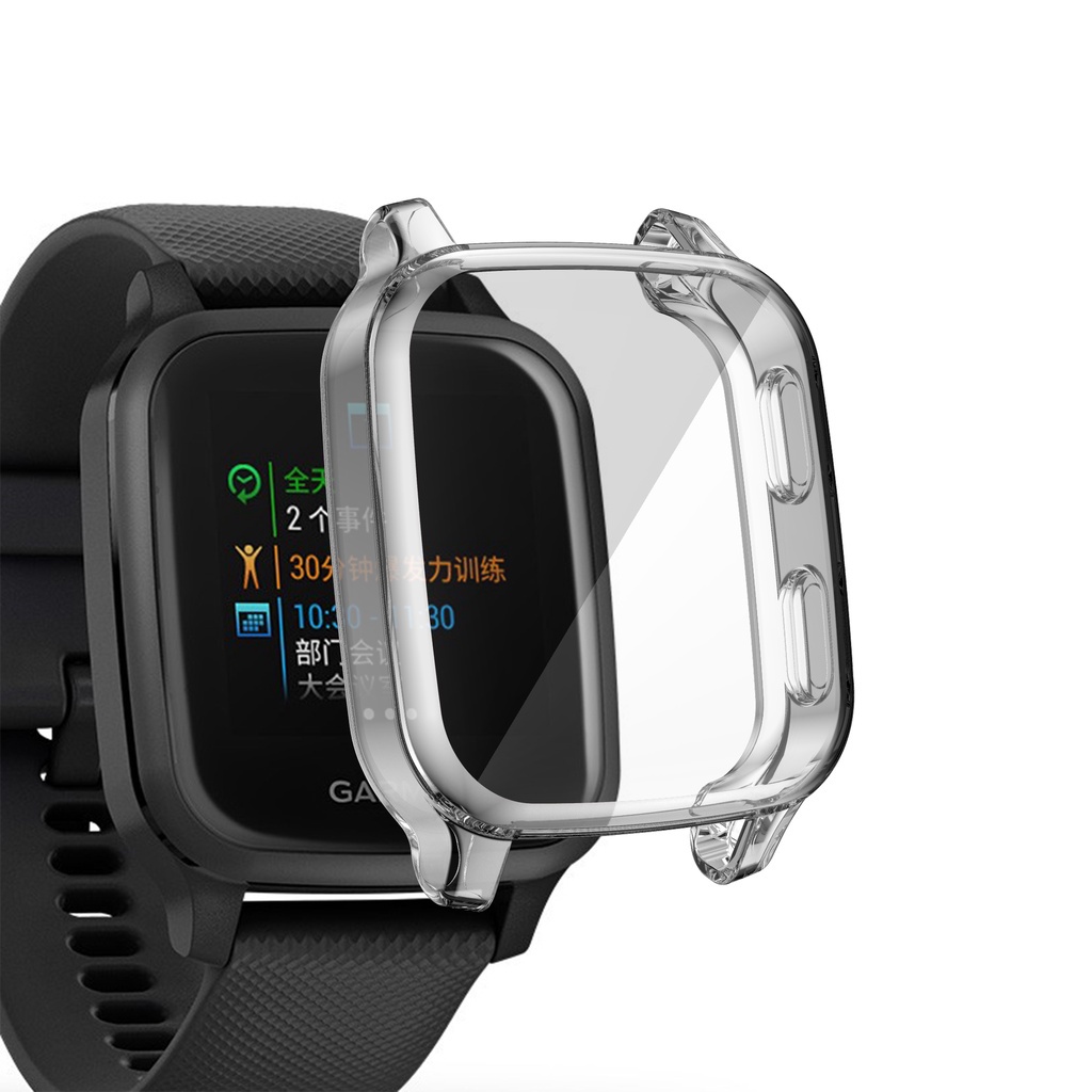 Ốp TPU mềm bảo vệ thích hợp cho đồng hồ thông minh Garmin Venu SQ GPS
