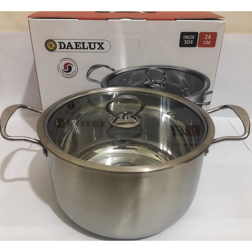 Nồi inox cao cấp Daelux 24cm