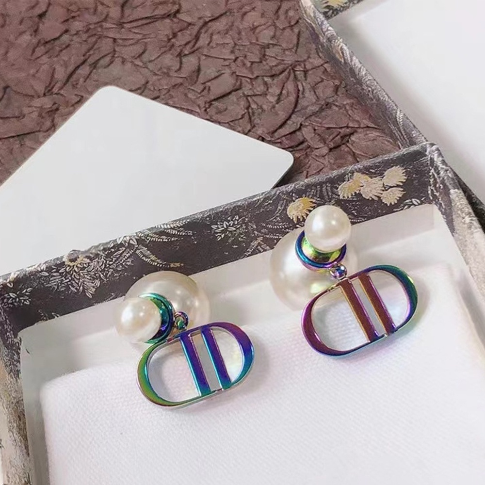 Khuyên Tai CD Đổi Màu Gradient Xanh Tím Hot Trend Cá Tính TB609