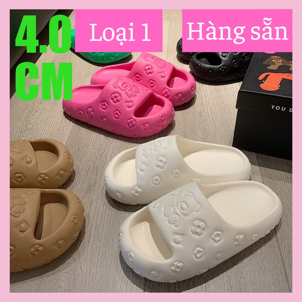 {Quà tặng kẹo ngẫu nhiên}Dép Xốp EVA Đế Dày 4cm Mềm Mại Chất Lượng Cao Thời Trang Cho Nữ Mã 110