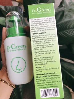 Bình rửa mũi dr.green