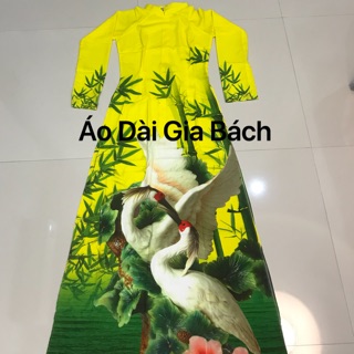 Áo dài 3d in sắc nét cao cấp sale 220/1 áo