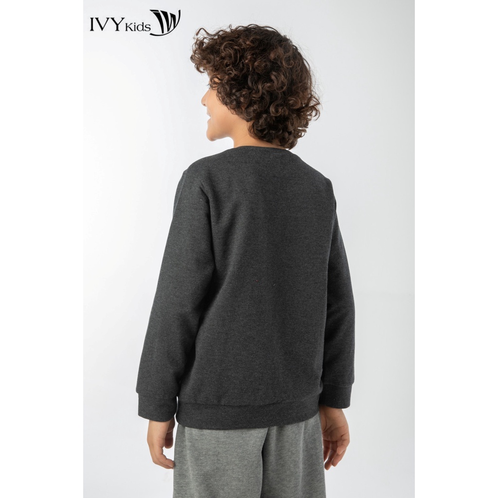 Áo thun dài tay bé trai IVY moda MS 58K1379