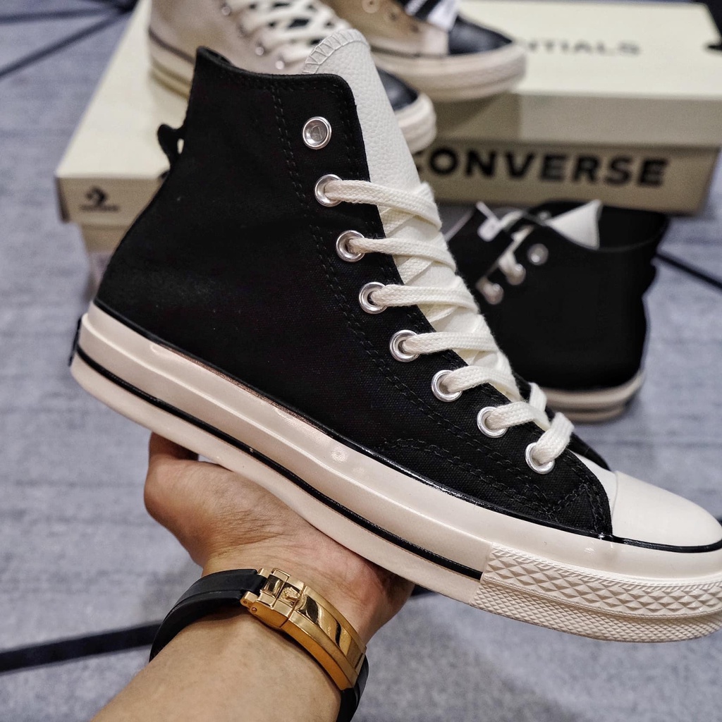 Giày Converse Chuck 70 x Fear of God Phối Màu Đen trắng 167955C