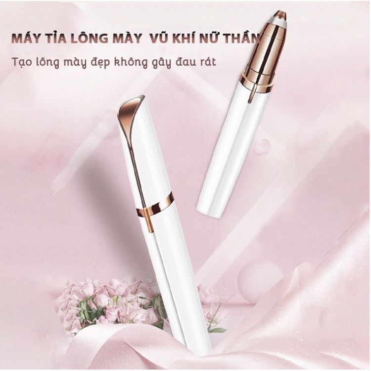 Bút Tỉa Lông Mày Mini Cao Cấp, Dụng Cụ Tẩy Lông Mày Mini Cao Cấp Tự Động - Thẩm Mỹ Cho Phái Đẹp - Bảo Hành 12 Tháng