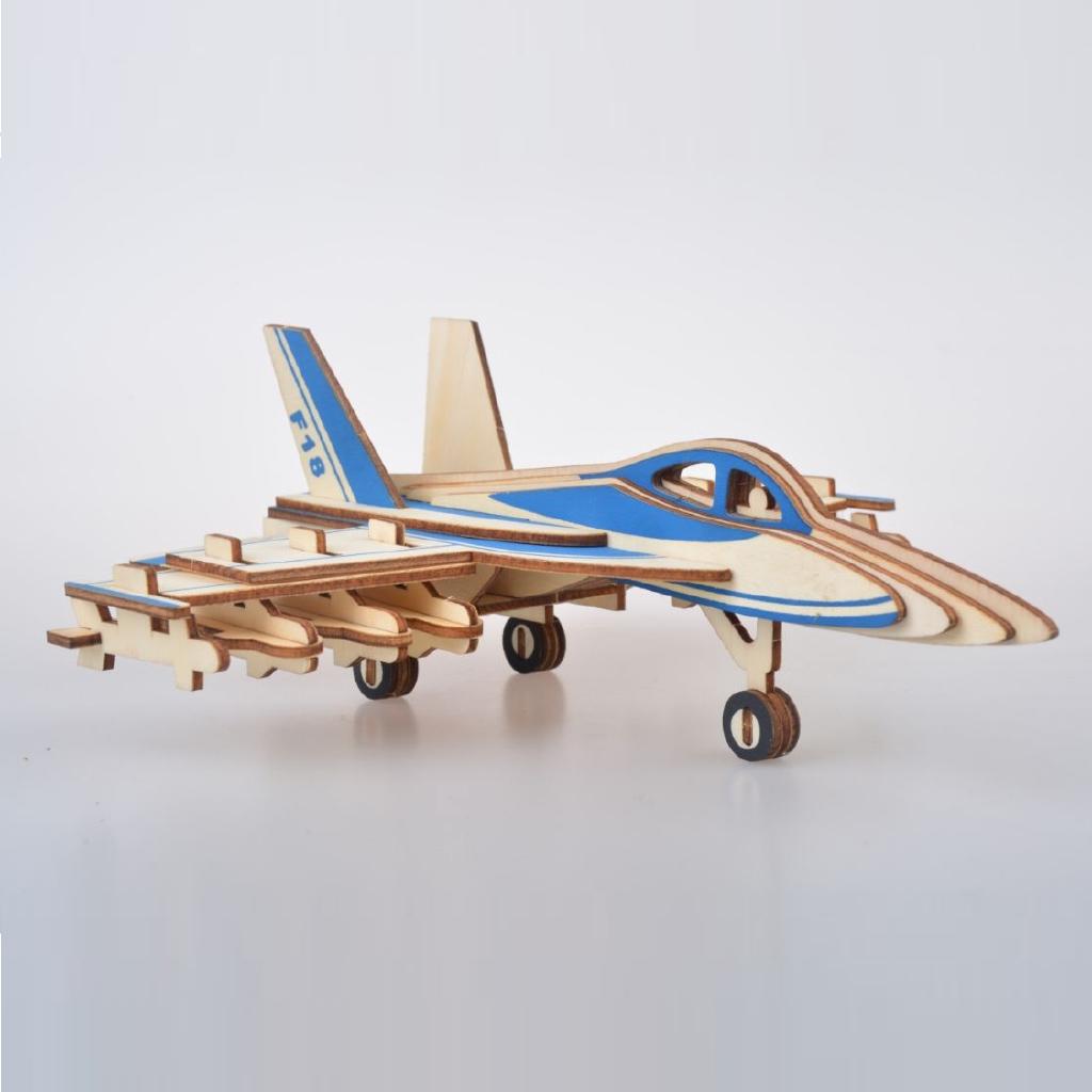 Đồ chơi lắp ráp gỗ 3D Mô hình Máy bay Honet Bomber