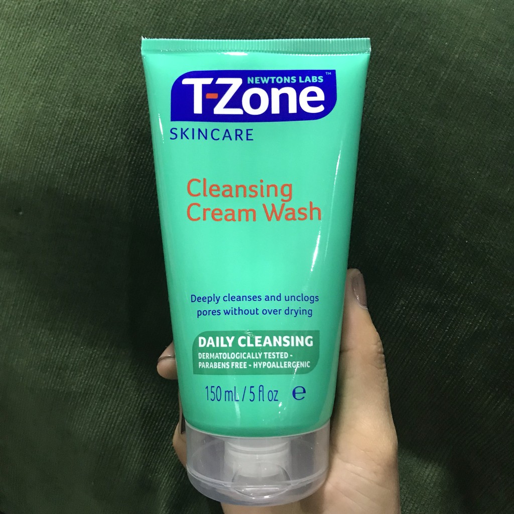 Kem rửa mặt khoá mụn tinh chất tràm trà T-Zone Cleansing Wash 150ml