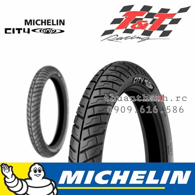 Vỏ xe máy MICHELIN Citi GripPro-70/90-17, 80/90-17