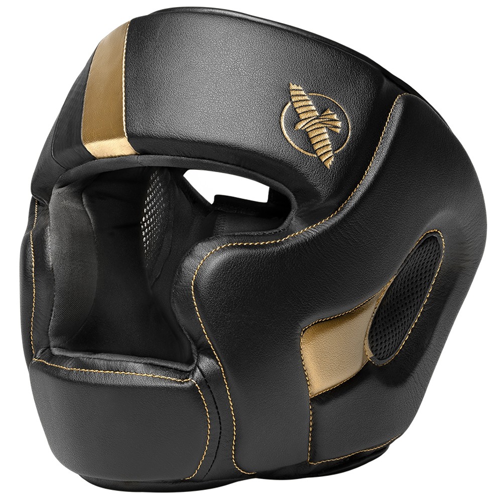 Nón boxing Hayabusa T3 - Black/Gold