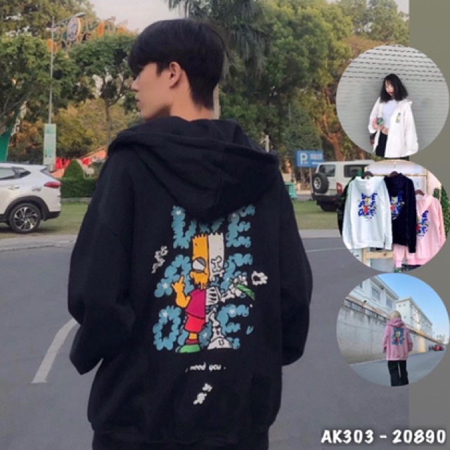 Áo Khoác Nỉ K.w.as Nam Nữ Hàng QC Siêu Hot Bomber Jackets Nỉ Ngoại Form Rộng Unisex KWAS LOVE - AK3303 | BigBuy360 - bigbuy360.vn