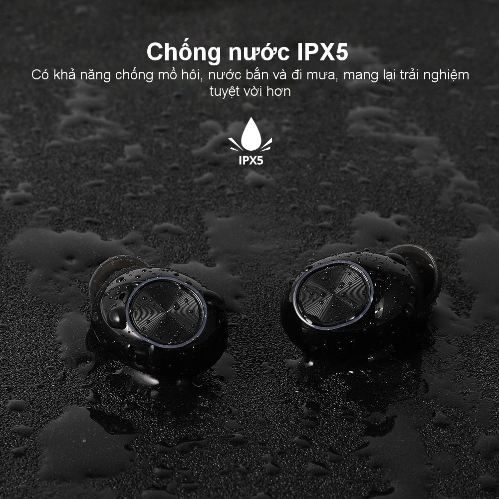 ✪ CHÍNH HÃNG ✪ Tronsmart Spunky Beat | Tai nghe Bluetooth không dây 5.0 chống nước IPX5 tích hợp công nghệ hủy tiếng ồn | BigBuy360 - bigbuy360.vn