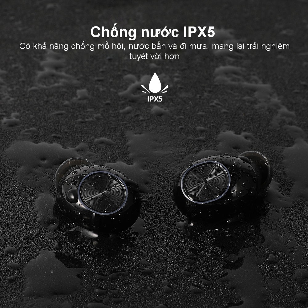 Tai nghe Bluetooth không dây 5.0 chống nước IPX5 tích hợp công nghệ hủy tiếng ồn cao cấp Tronsmart Spunky Beat TM-365824 | WebRaoVat - webraovat.net.vn