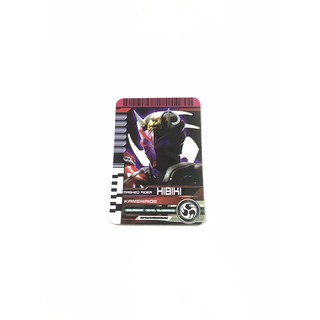 Thẻ bài sưu tầm card in kamen rider Decade đọc được 2 mặt trong Driver Kamen Rider Hibiki
