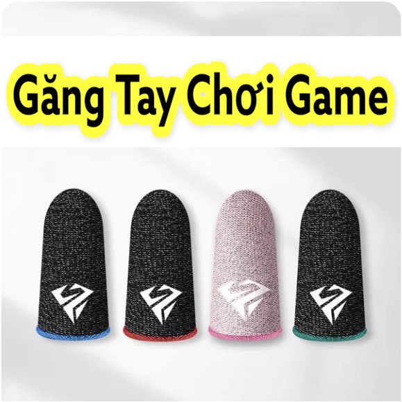 Găng tay chơi game FF, PUPG... Bao tay gaming chống mồ hôi, Tay chơi game sợi bạc kim cao cấp tại HN