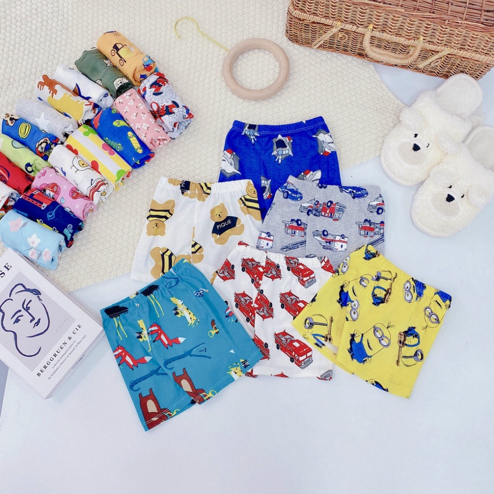 quần chục cho bé LILI.KIDS quần đùi ngắn cho bé trai bé gái loại 1 QC06