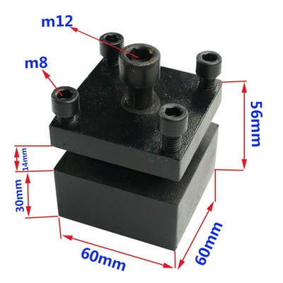 Đài kẹp dao máy tiện mini