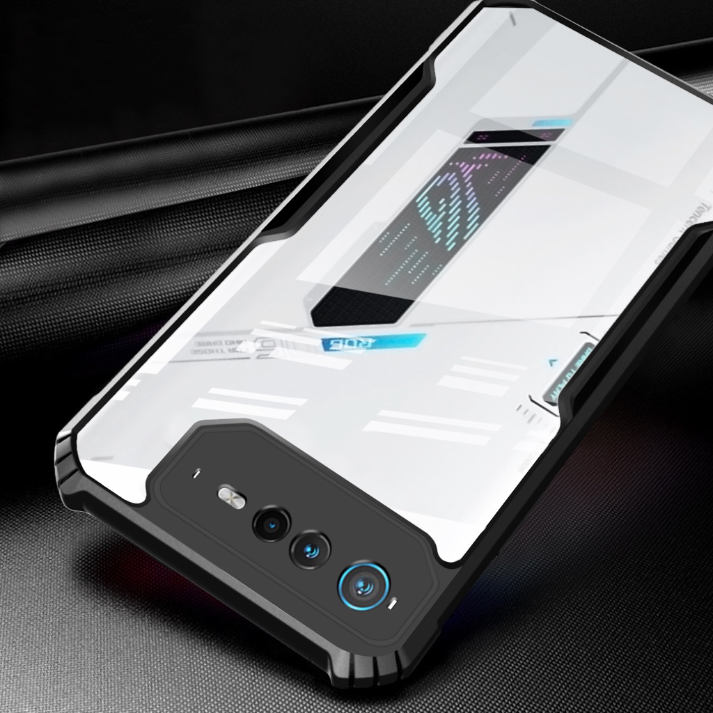 Ốp Điện Thoại Acrylic Trong Suốt Cho ASUS ROG Phone 5 6 5s Pro 3 I005DA I005DB ZS673KS ROG Phone 5s ULTIMATE no Yaiba ZS676KS