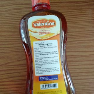 Nước súc miệng Valentine chai 500 ml