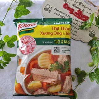 Hạt nêm Knorr Thịt thăn, xương ống và tủy gói 900g