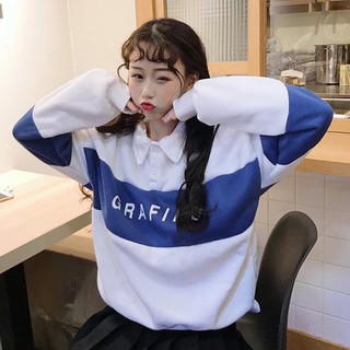 (ORDER) Áo nỉ nữ dáng rộng (Ảnh thật ở cuối)
