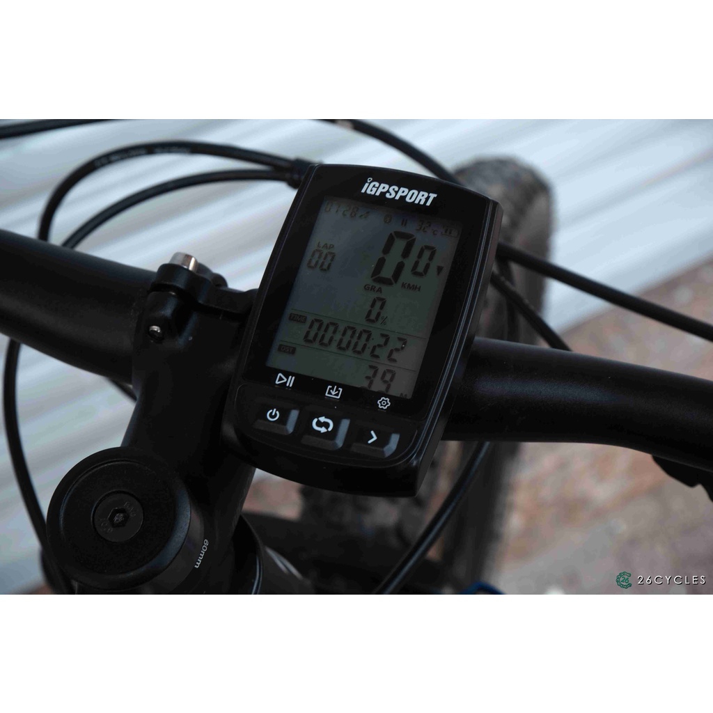 Đồng hồ tốc độ xe đạp định vị vệ tinh GPS iGPSport iGS50S.