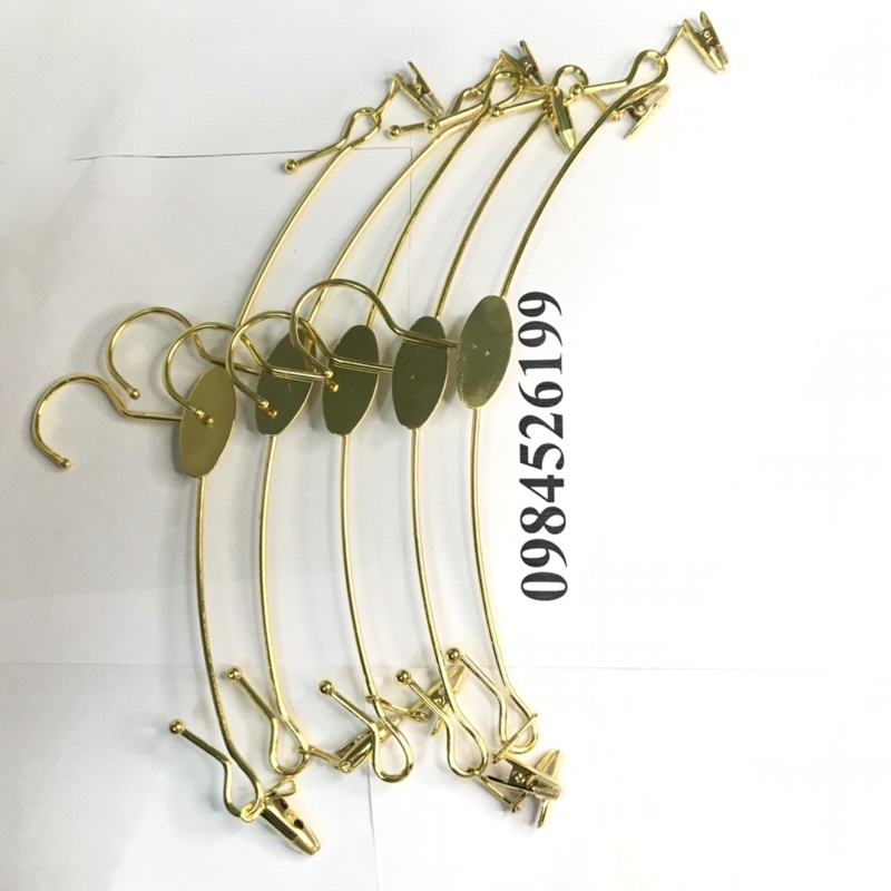 COMBO 10 KẸP  đồ lót mạ vàng - hàng cao cấp - dùng cho shop thời trang