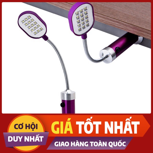 [Giá Sập Sàn] Đèn led hít nam châm để bán 15 bóng uốn dẻo được + Kèm pin Hàng cao cấp